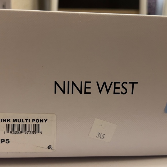 Nine West TatianaP5 Pumps in Pink Multi Pony - SZ6 -sexy! - Picture 9 of 12